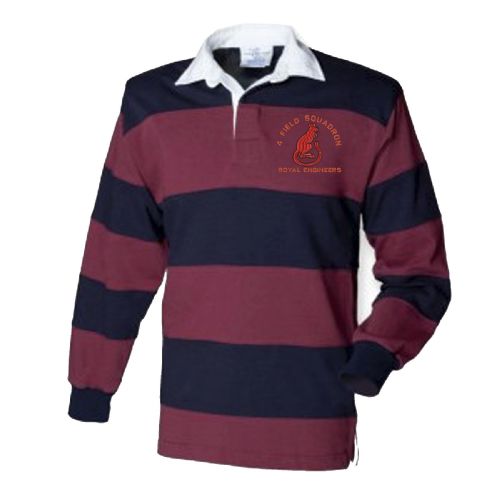 4 Field Squadron Embroidered Rugby Shirt